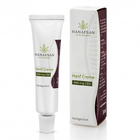 Crema de canepa - 900 mg CBD Hanafsan
