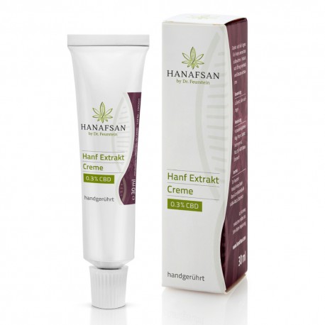 Crema de canepa - 900 mg CBD Hanafsan